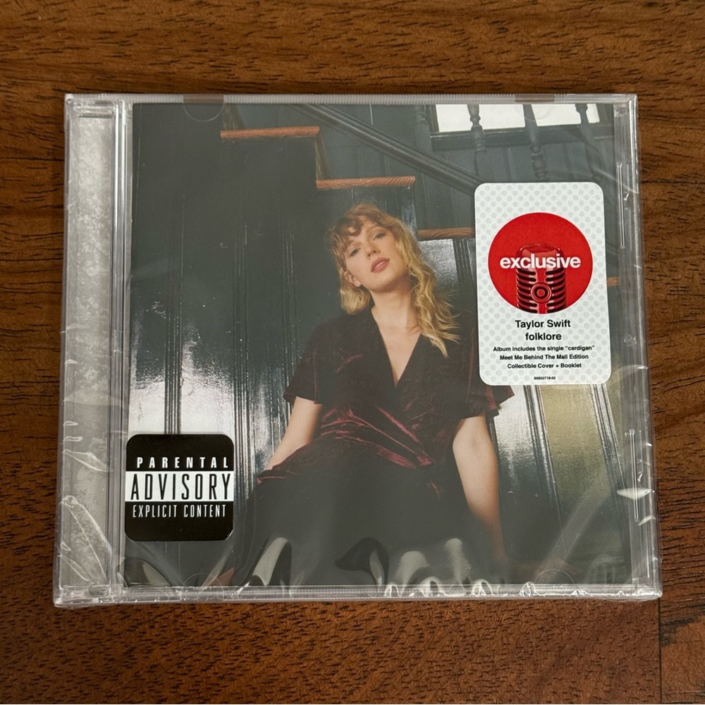 *RARE* Taylor Swift Folklore CD with Misprint Cover